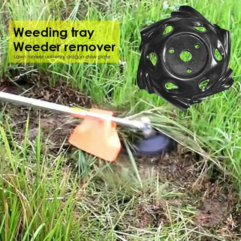 

Grass Head Lawn Mower Rooter Mowing Head Weeding Tray Durable Agricultural Use Gardening Mowing Tray Coil Chain Outdoor Updated