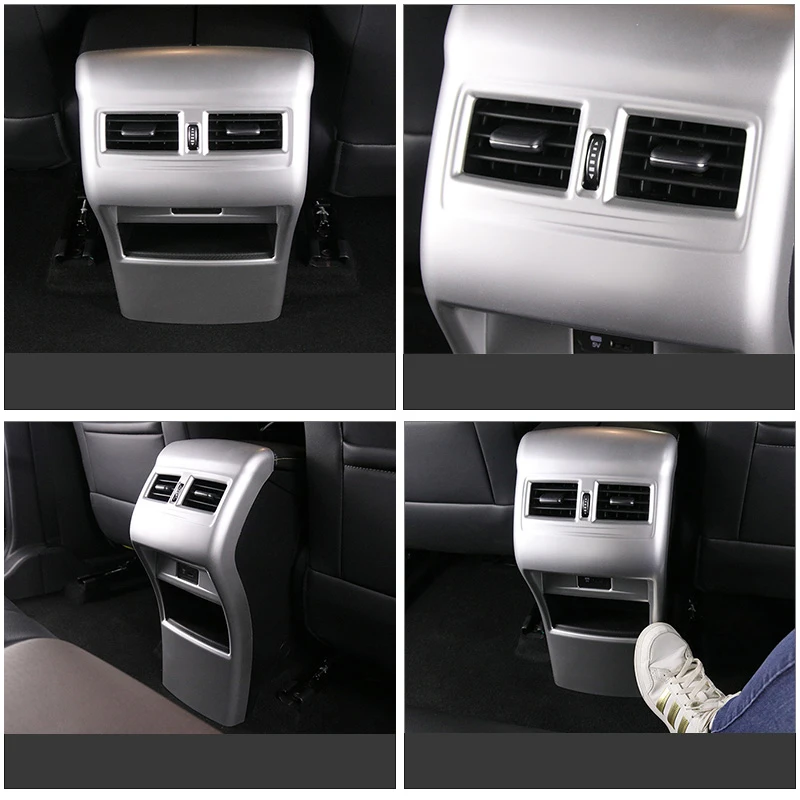 Lsrtw2017 для Trumpchi Gs5 Автомобильная задняя панель Armreset, защита от ударов, аксессуары для интерьера, углеродное волокно