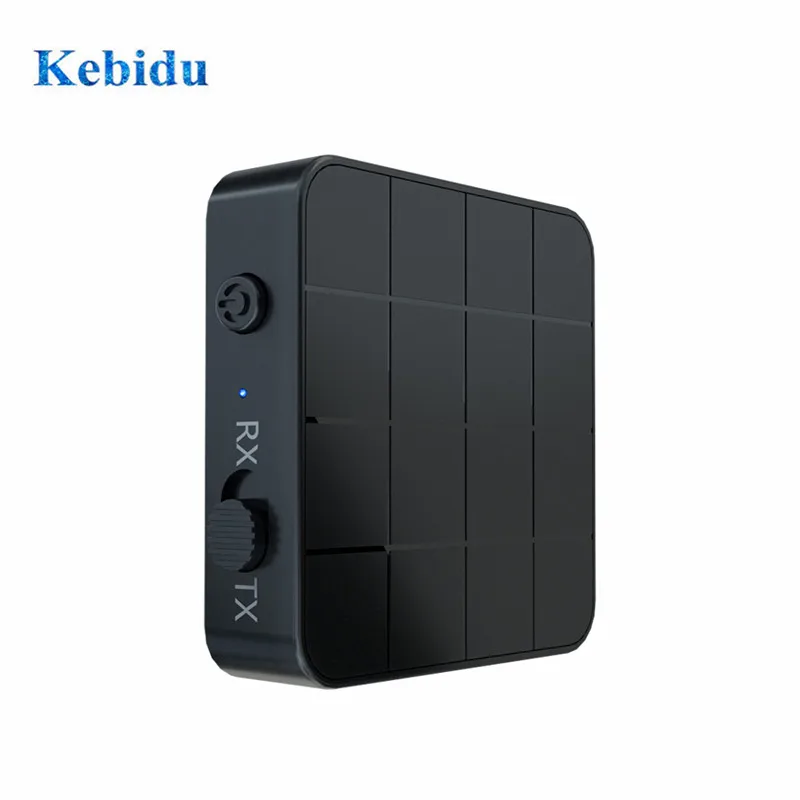 KEBIDU 2 в 1 беспроводной Bluetooth 5,0 аудио приемник передатчик беспроводной адаптер аудио с 3,5 мм AUX для домашнего ТВ MP3 ПК