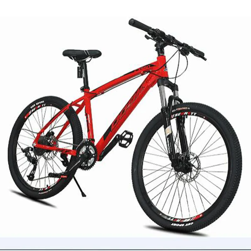 Mountain Bike Bicycle 26 Inch 27 Speed Fat Bike Aluminum Alloy Shifting Suitable for Mountain Areas Safer