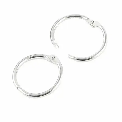 20 шт Скрапбукинг металлический 3 см OD несвязанное кольцо брелок