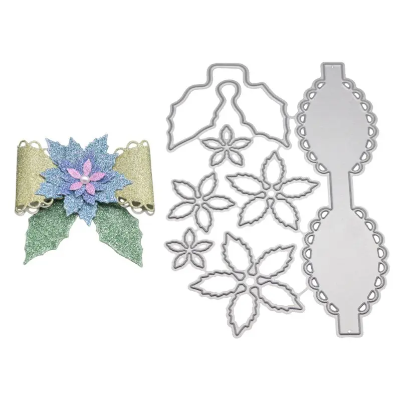 Bow Flower Metal Cutting Dies Stencil DIY Scrapbooking Album Stamp Paper Card Embossing Craft Decor 57BB|Cutting Dies| - AliExpress