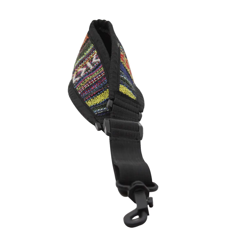Adjustable Saxophone Straps Padding Padded Black Music Musical Instruments Shoulder Sachs Strap Saxophone Strap Neck Strap
