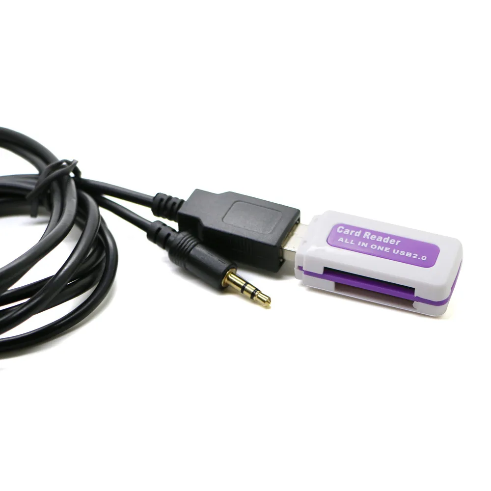Автомобильный USB AUX MP3 плеер DOXINGYE адаптер для смены компакт дисков с входом 3 5 мм