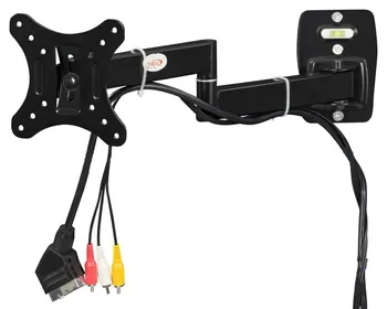 

10-26" LCD LED Monitor Holder TV Wall Mount Full Motion Swivel Tilt Bracket Swing Arm
