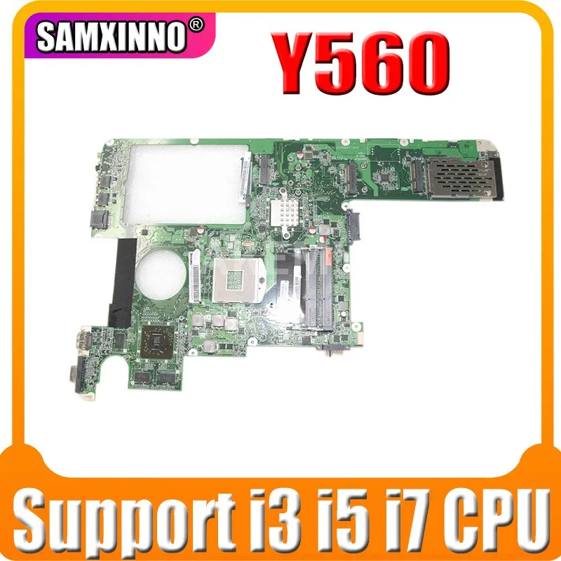 DAKL3AMB8G1 DAKL3AMB8D0 DAKL3AMB8E0 для Lenovo Y560 материнская плата ноутбука HM55 DDR3 Поддержка i3 i5 i7 CPU