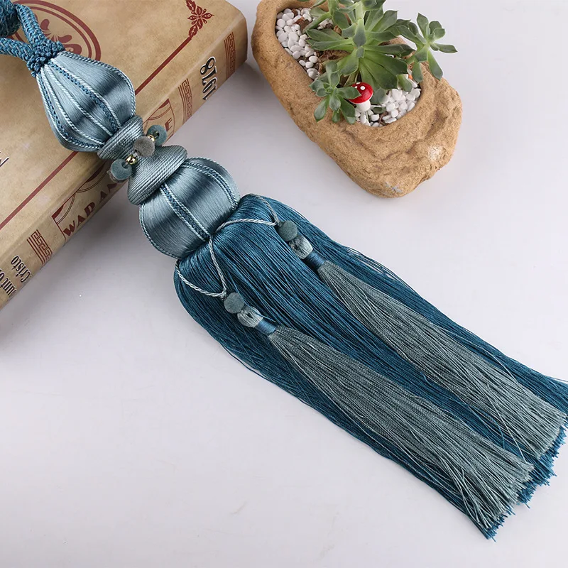 1 пара роскошных штор Tieback tassels карниз для занавесок для гостиной украшения Аксессуары декор домашнего окна держатель для душевой занавески
