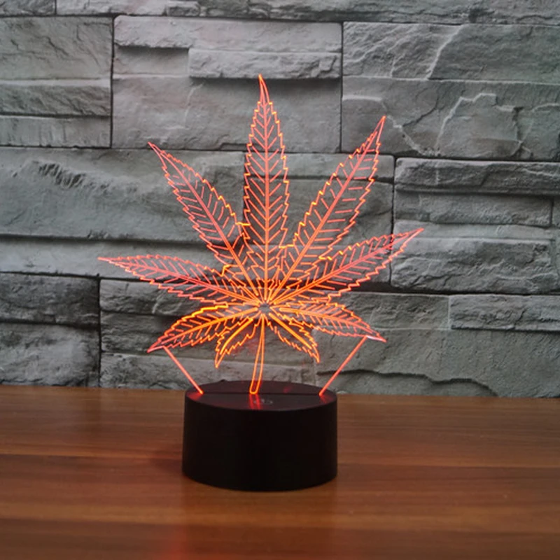 Рисунок 2 - Кленовые листья 7 цветов Usb 3d