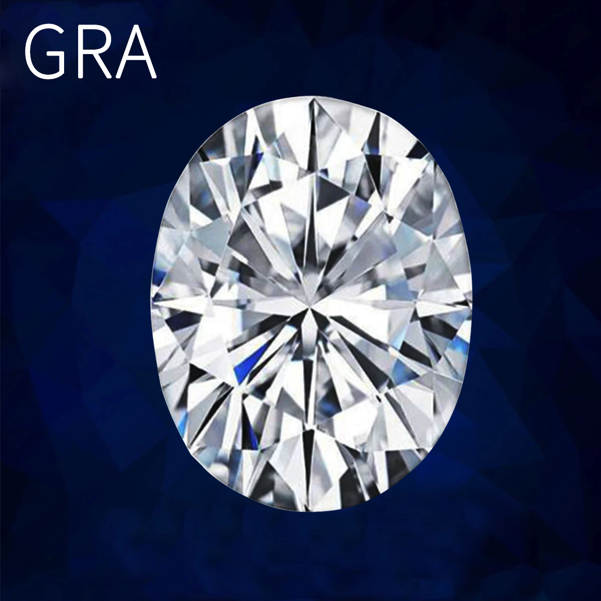 Pietre Preziose Sciolte Moissanite Ovali Da 0,5 Ct A 8Ct D Colore Vvs1 Moissanite Certificazioni Eccellente Taglio Pass Diamond Tester Stone Gra Hot