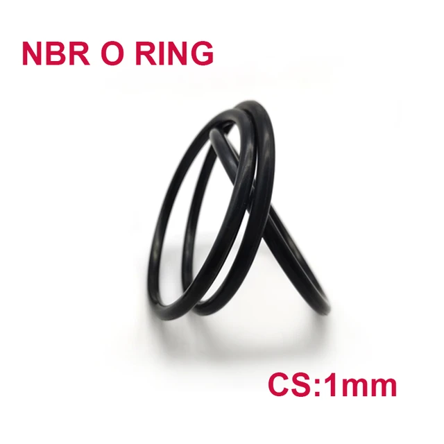 Junta tórica negra NBR, juntas de goma, anillo de sellado de goma de  nitrilo, juntas tóricas de alta presión, arandela de sellado resistente a  la corrosión y al aceite - AliExpress