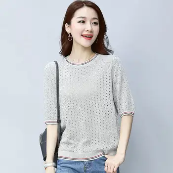 

Summer 2020 short t shirt Women sleeve Top Garment