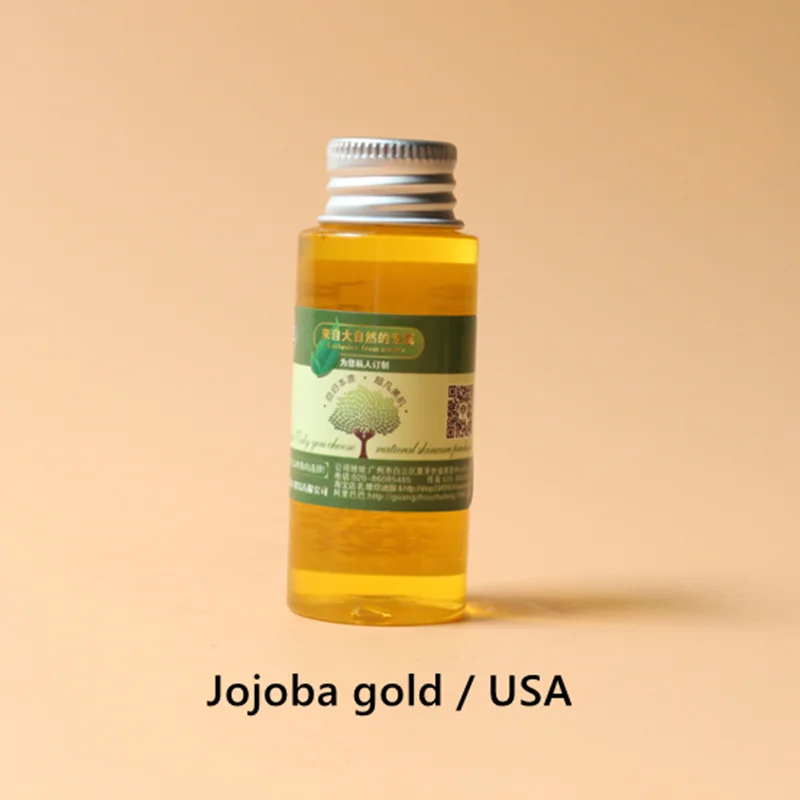 

Golden jojoba oil USA, moisten skin, moisturize skin, resist aging, prevent wrinkles, tighten skin, moisturize and prevent sun