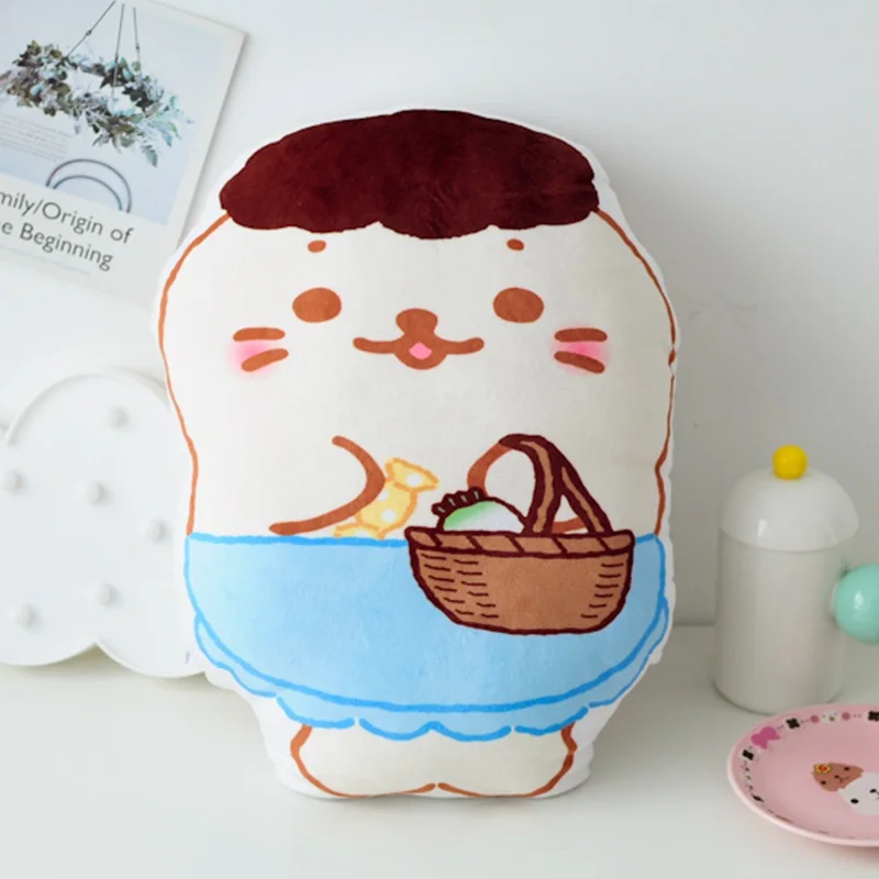 Kawaii Sea Lion&ice Cream Pillow Comtable Double Printing Cartoon Animal Bed Cushion Doll Kid Toy