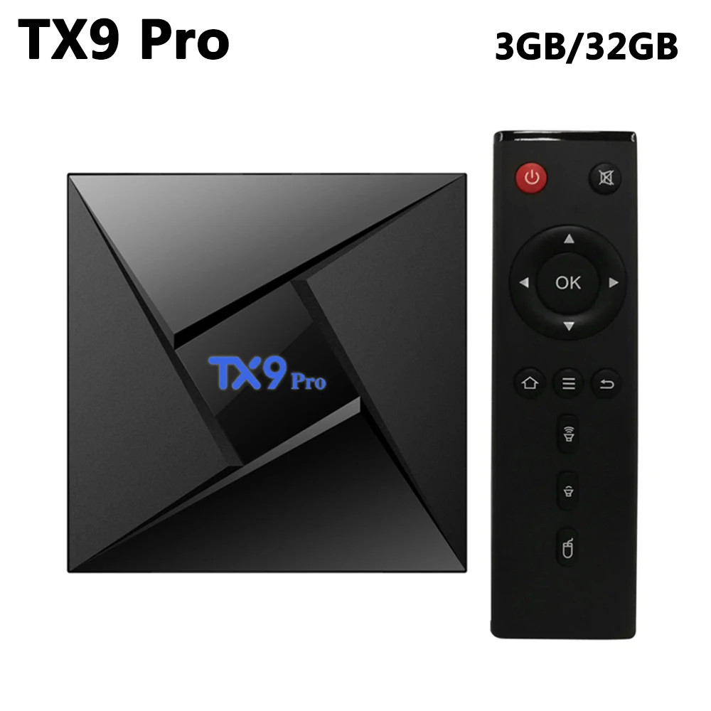 TX9 Pro ТВ-приставка Amlogic S912 Восьмиядерный 3g 32G Android 7,1 2,4G/5G двойной WiFi Bluetooth 4,1 4K телеприставка смарт-медиаплеер