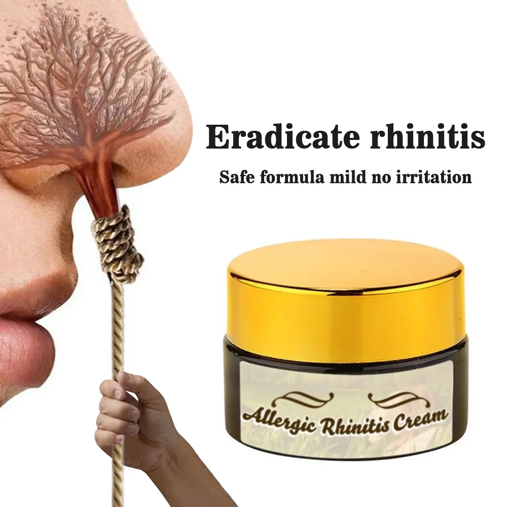 

2019 Ointment for Chronic Allergic Rhinitis Sinusitis Nasal Obstruction 20ml Avoid Allergic Rhinitis Neti Sneezing Plaster TSLM1