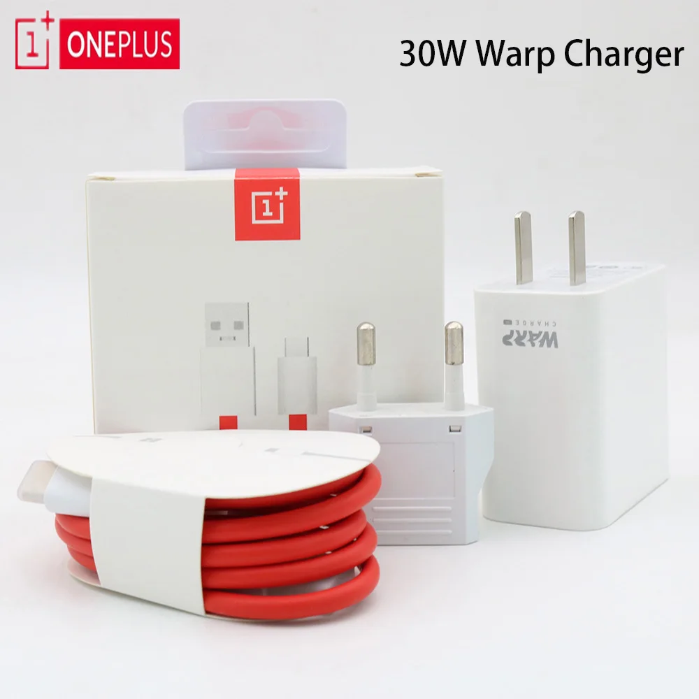 Варп 30 Вт Зарядное устройство Dash Warp адаптер 5V6A usb type-C кабель варп-зарядка для One plus 7 T/7 T Pro/7 Pro Dash Зарядка для 5 T/6/6 T/7