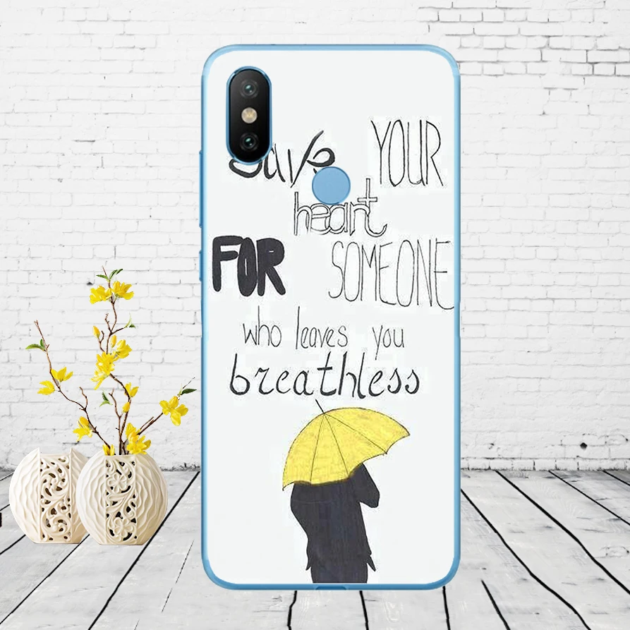 8 121DD how i met your mother himym quotes Мягкий силиконовый чехол для Xiao mi Red mi 6 6a mi 8 a2 lite note 5 6 pro 7 Case - Цвет: 8