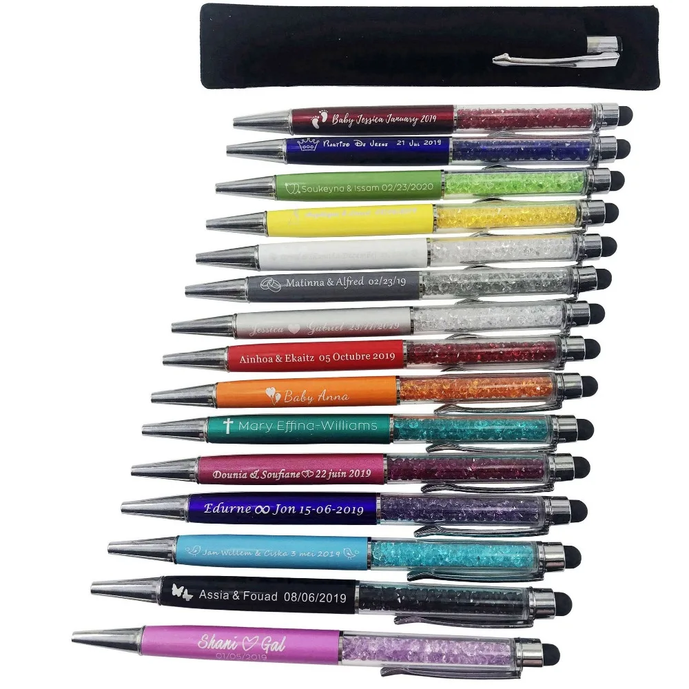 L-piz-ptico-de-cristal-con-diamantes-grabados-50-uds-bol-grafo-t-ctil-bol-grafo