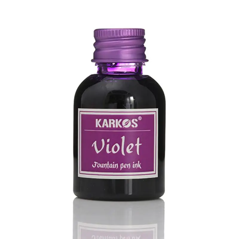 Vibrant 30ml Smooth Writing Fountain Pen Ink - 10 Assorted Colors