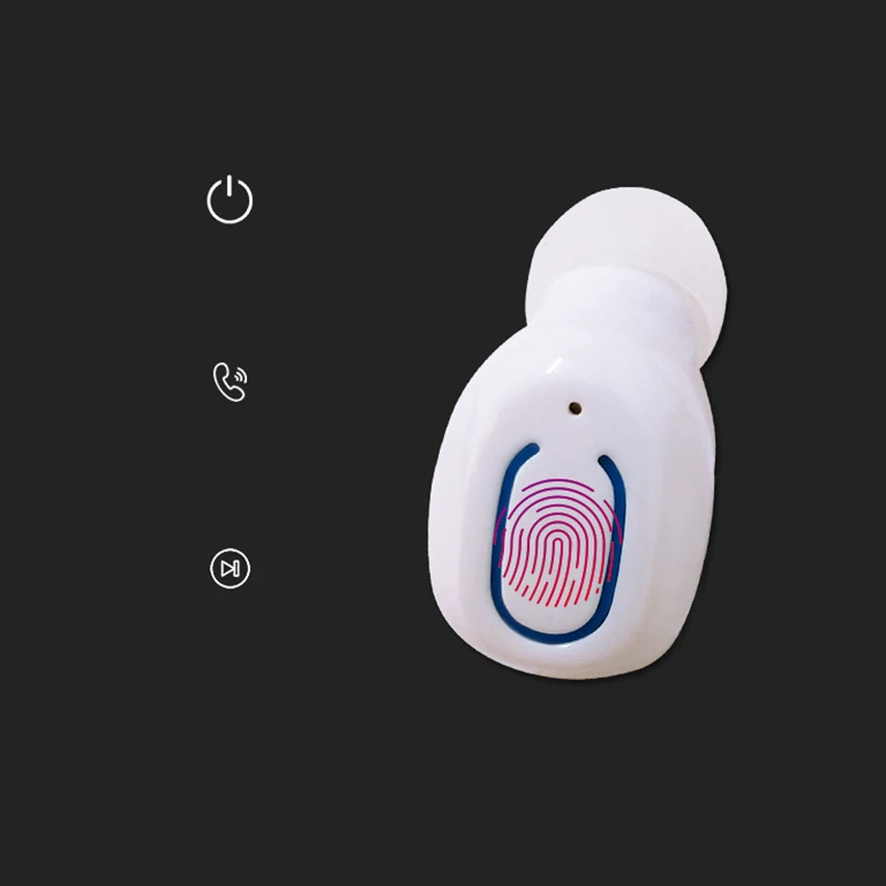 T18S мини Tws беспроводные Bluetooth наушники Bluetooth 5,0 стерео наушники-вкладыши спортивные наушники Беспроводная гарнитура с зарядным устройством