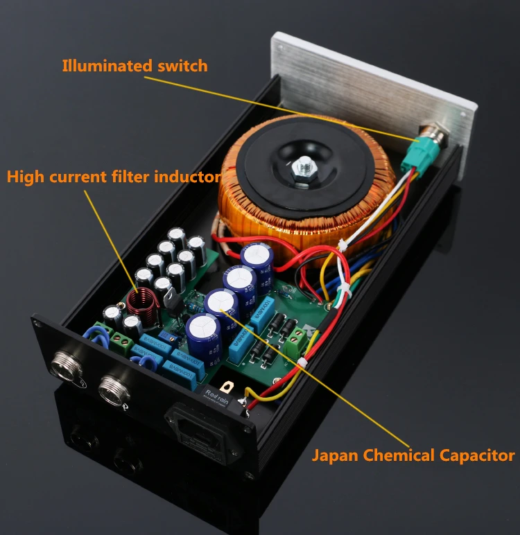 120W DC Линейный Регулируемый источник питания 120VA DC5V 7V 9V 12V 15V 18V 24V HI-FI Линейный источник питания с двойным выходом, регулируемое напряжение