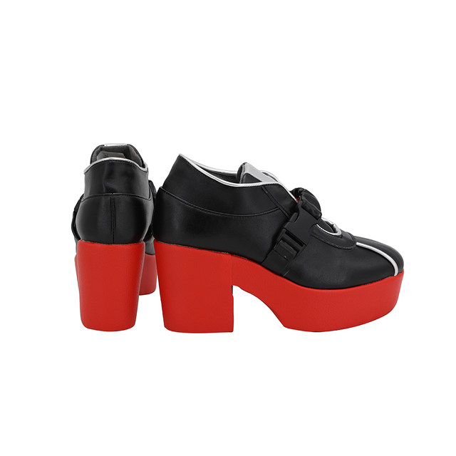 Game Arknights W Cosplay Boots Leather Shoes for Unisex Any Size (8)