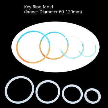 

Large Size Bracelet Keychain Resin Mold Bag Wristlet Key Ring Mold Jewelry Tools