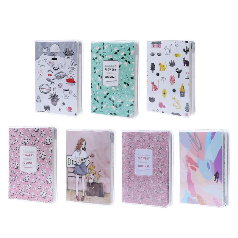 1pc Cute Mini A6 Daily Monthly Weekly Planner Notebook Agenda Calendar Note Book School Supplies 40 Sheets 1pc Cute Mini A6 Daily Monthly Weekly Planner Notebook Agenda Calendar Note Book School Supplies 40 Sheets