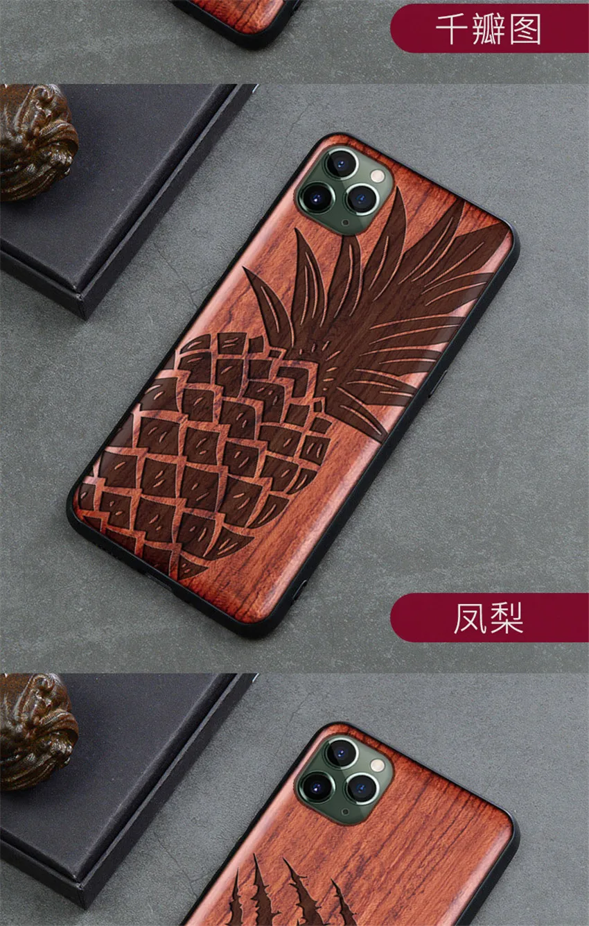 Real Wood Case For iPhone 11 Pro 13 12 7 8 Plus XR XS Max SE 2020 Wood Case For Samsung Galaxy Note 20 Ultra S21 S20 S10 Plus iphone 12 pro max silicone case