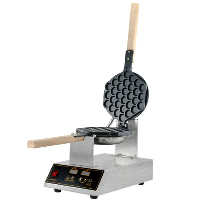 

Commercial Digital Electric Chinese Eggettes Waffle Maker Puff Iron Hong Kong Egg Bubble Baking Machine Cake Oven 110V 220V