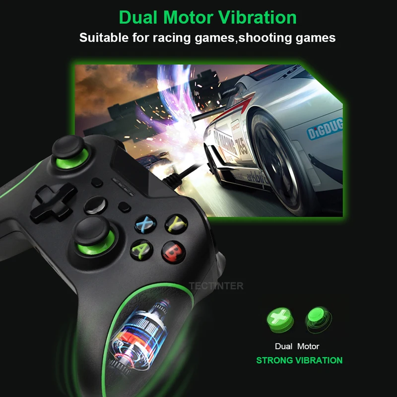 Проводной USB контроллер для Xbox One видео геймпад Microsoft S Joypad Windows PC|wired controller|joystick