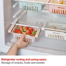 Коллекция овощей горка под ней 4 цвета PP холодильники и морозильные корзины органайзер для холодильника