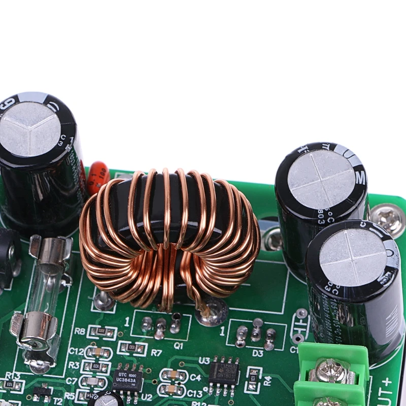 Новый DC 10V 60V 12V 24V 36V 48V 80V 10A/600W преобразователь Повышающий Модуль Питание|Печатные