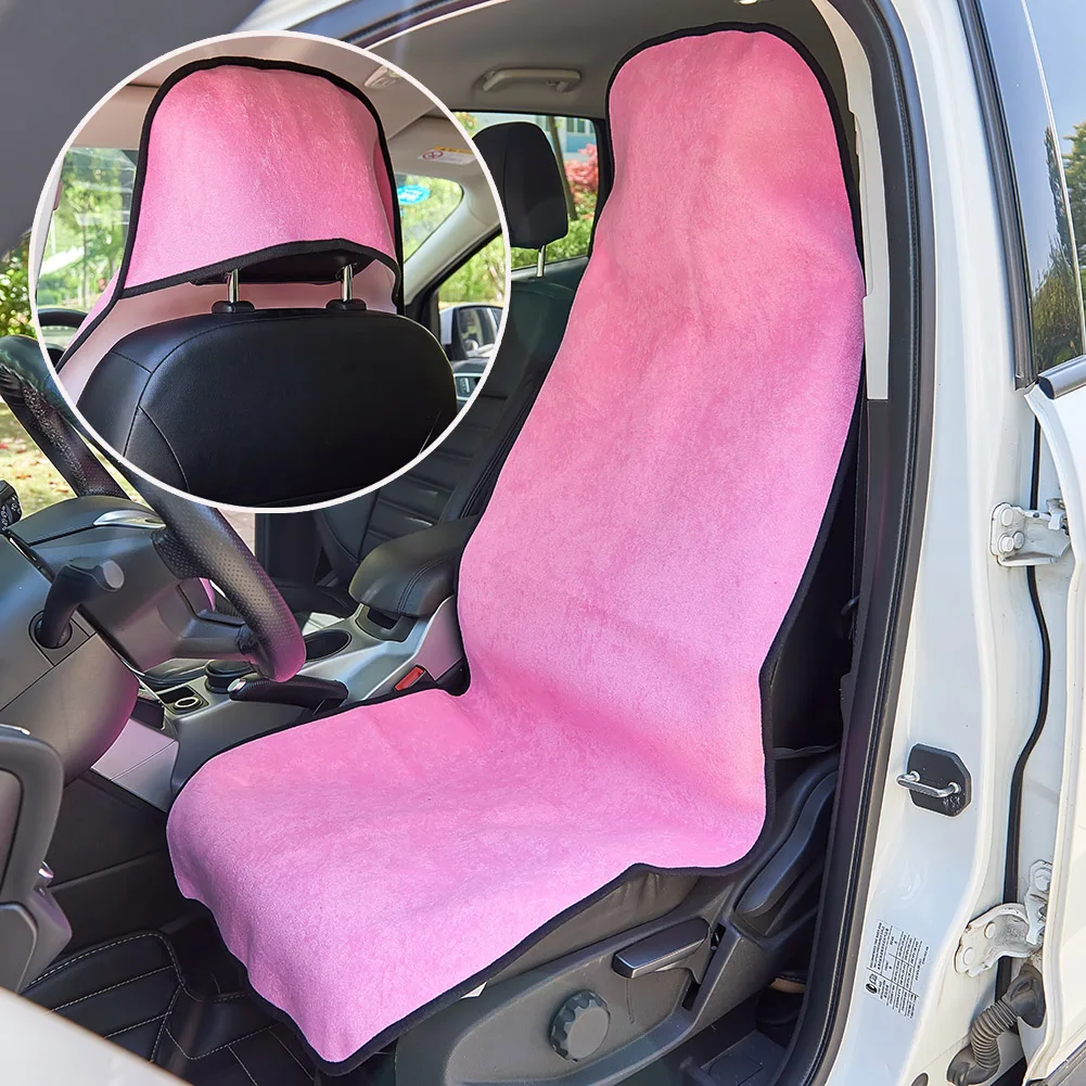 Sweat Towel Car Seat Cover Universal Throw Over Slip on Covers for