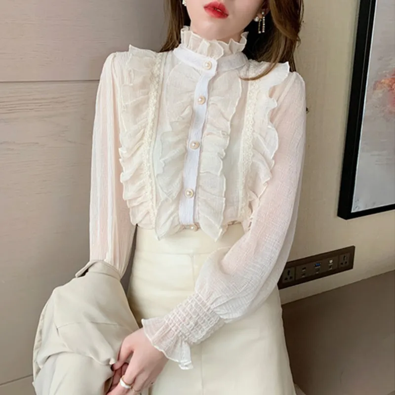 Elegant Fashion Luxurious Blouses Women 