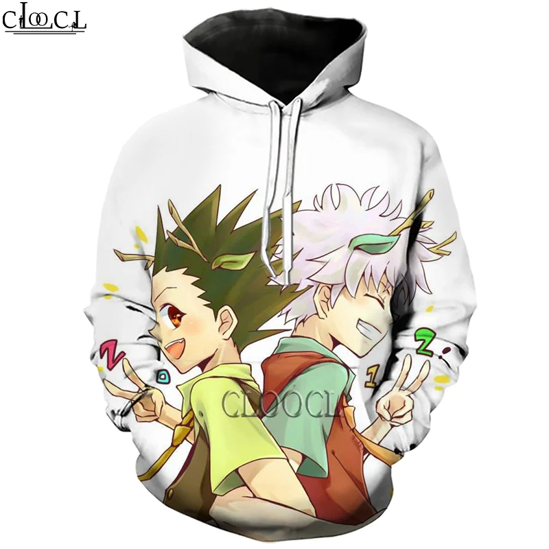 

HX Newest Fashion Japanese Anime Hunter X Hunter 3D Print Men Women Hoodie Unisex Tracksuit Harajuku Hip Hop Tops Drop Shipping