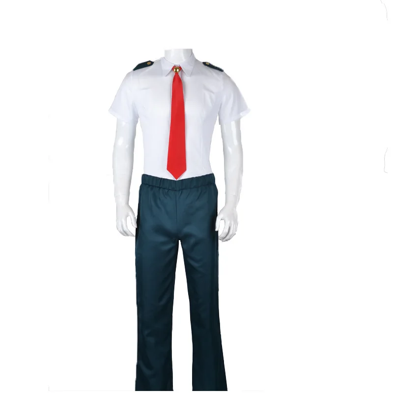 Аниме My Hero Academy Midoriya Izuku Bakugou Katsuki OCHACO URARAKA школьная форма косплей Boku No academic|Костюмы