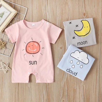 

New in Summer baby romper baby girl clothes baby boy clothes ropa de bebe babybodysuit babyonesie