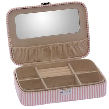 

Decors-43959 Jewelry Box Leatherette Decorated _ 21x15x6cm