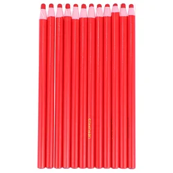 1 Box Peel-off Wax Pen Roll Paper Point Pen Trimming Thread Machine Sewing Pen Multi-purpose Marker Pen for Home Store (Red)