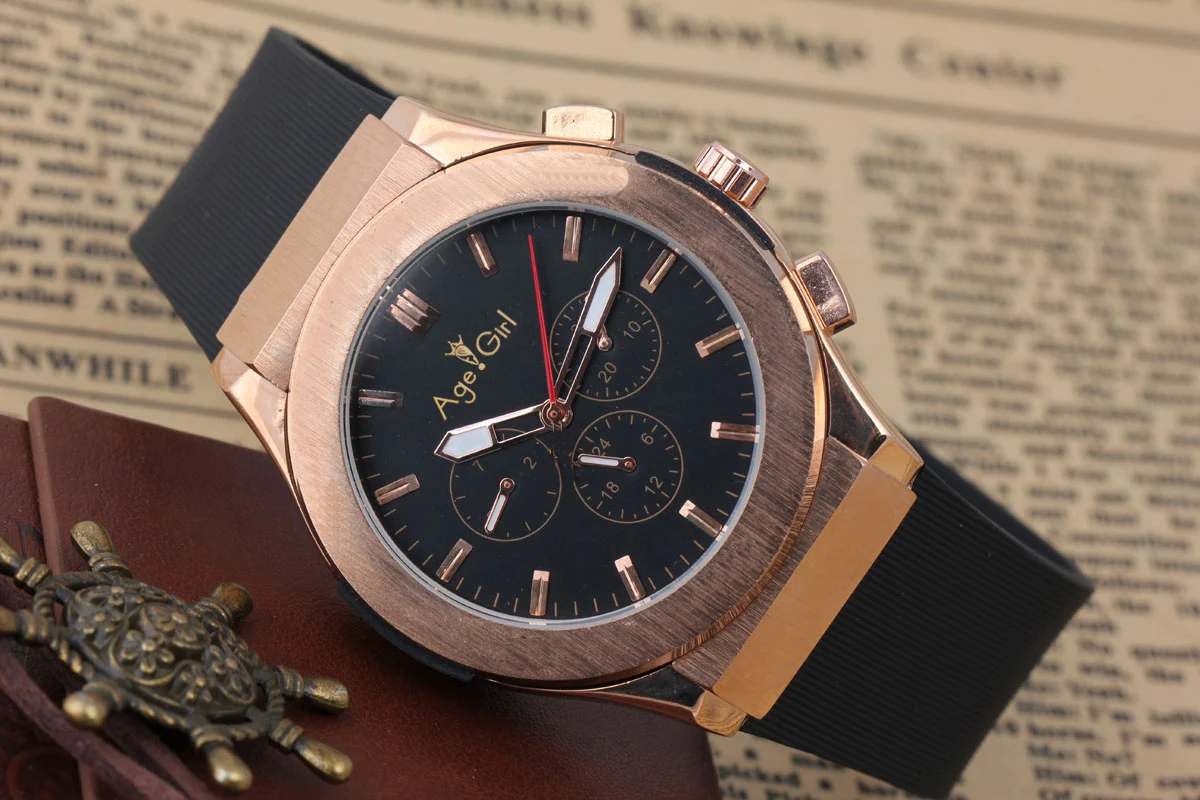

Wholesale New Luxury Brand Mens Automatic Mechanical Sport Watches Silver Black Rubber Watch Rose Gold Limited Edition Casual