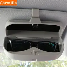 Car Sun Visor Glasses Sunglasses Case Holder for Honda Life Fit Crv CR V Civic HRV City Accord HR V Pilot Jade Accessories