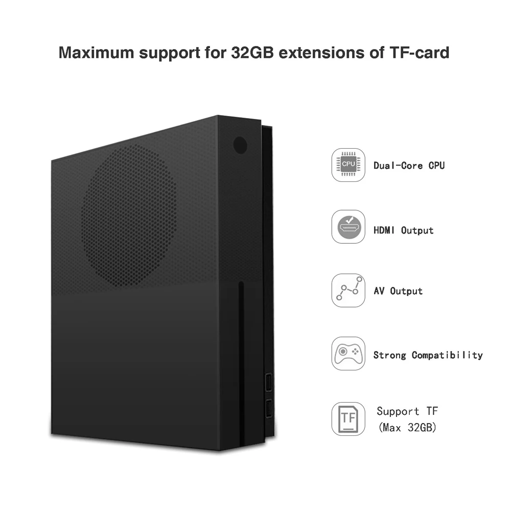 PS1 Video Game Console 64Bit 4K HD HDMI Output Retro 800 Classic Family Retro Games TV 32G XPRO joystick for gift xbox ones