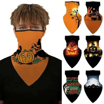 2020 Halloween Volwassen Biker Bivakmuts Volgelaatsmasker Fietsen Skiën Neck Tube Sjaal Mannen Vrouwen Winddicht Zand Gezichtsmasker Unisex