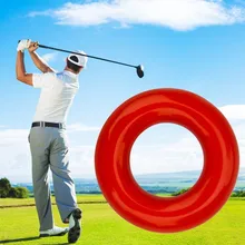 

Golf Swing Weight Ring Warm Up Donut Training Aids Practice for Golf Clubs Metal Round Power Weighted Official Black Red Colors
