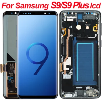 

Original AMOLED For Samsung Galaxy S9 G960F S9 Plus G965F LCD Display Touch Screen Digitizer Assembly