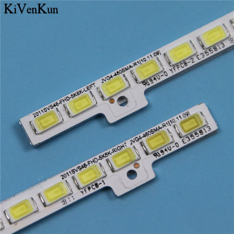 Kit Barres Rétroéclairage LED Samsung UE46D - 2 Bandes 72 LED 3V 507mm, Remplace BN64-01644A - 2