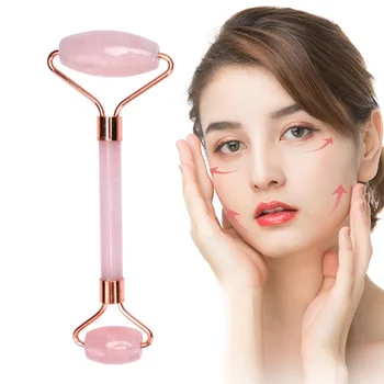

Roller Slimming Face Massager Lifting Tool Natural Jade Facial Massage Roller Stone Skin Massage Beauty Care Set Box