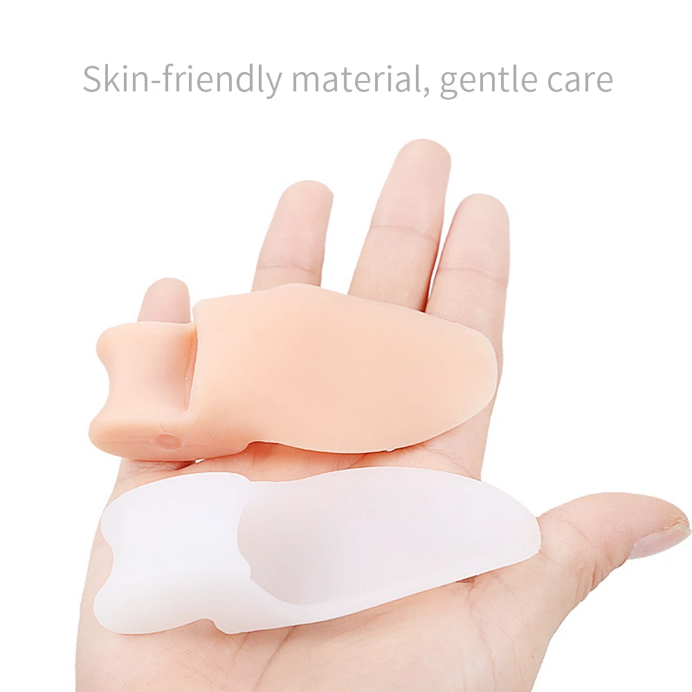 1Pair Gel Foot Care Tool Bunion Corrector Bone Big Toe Protector Hallux Valgus Straightener Toe Spreader Pedicure