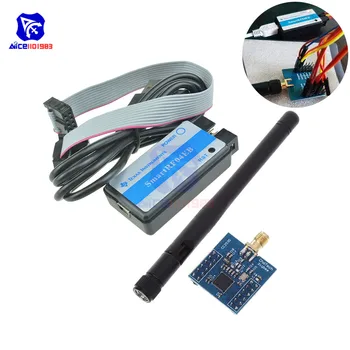 

diymore CC2530 Zigbee Wireless Module CC2530F256 Serial Port Wireless Core Board 2.4GHz Antenna with SmartRF04EB ZigBee Emulator